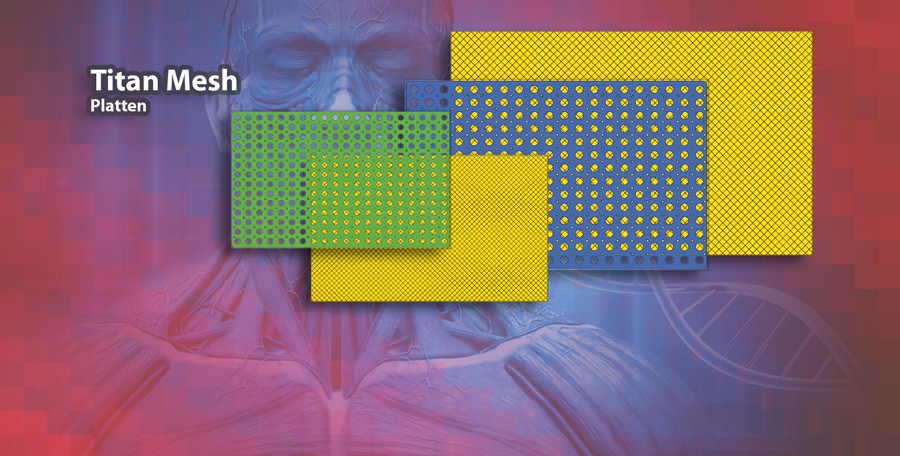 Maxillo Fazial Platten, Mesh Gitter und Schrauben Katalog Maxillo Fazial Platten, Mesh Gitter und Schrauben Katalog